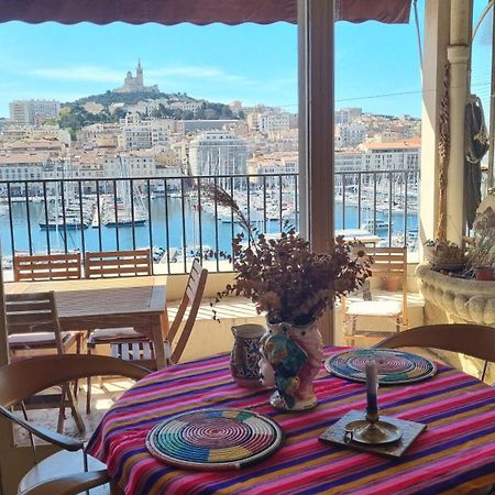 Grand T2 Surplombant Le Vieux Port Marseille Apartment Exterior photo